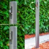 Borne lumineuse TETLIN LED Anthracite, 3 lumières