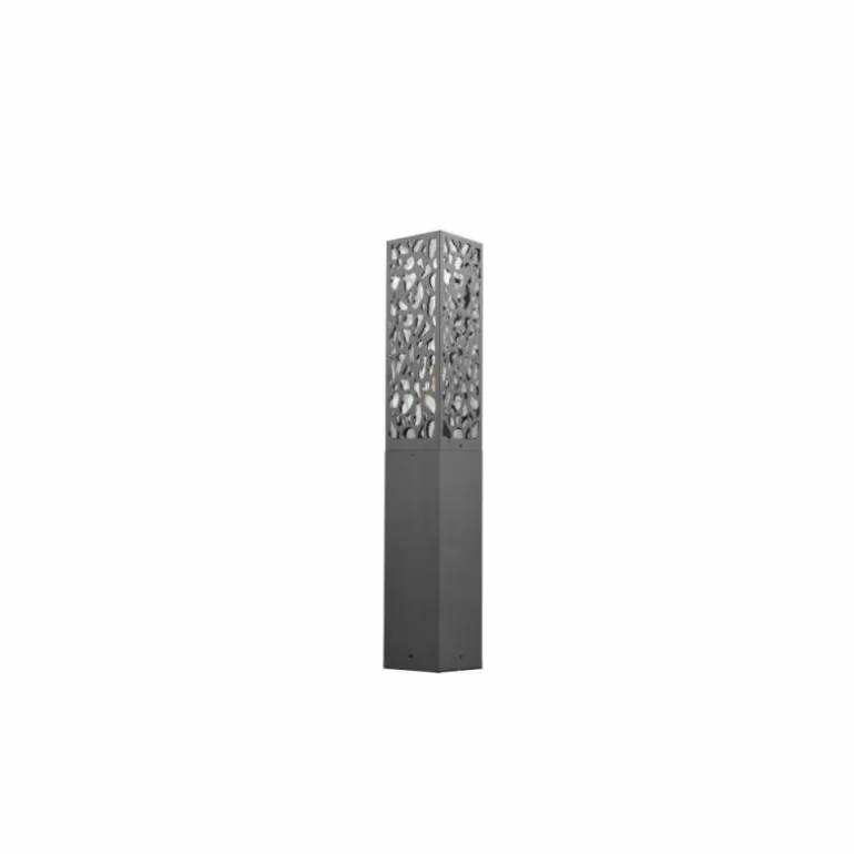 Borne lumineuse Trio Cooper Anthracite, 1 lumière
