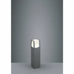 Borne lumineuse Trio EBRO LED Anthracite, 1 lumière