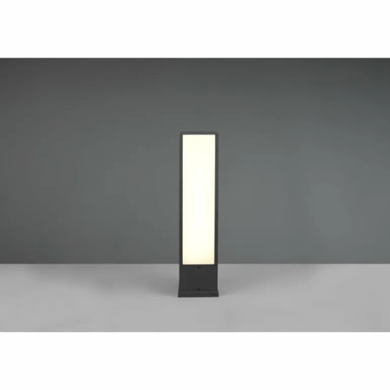 Borne lumineuse Trio Fuerte LED Anthracite, 1 lumière