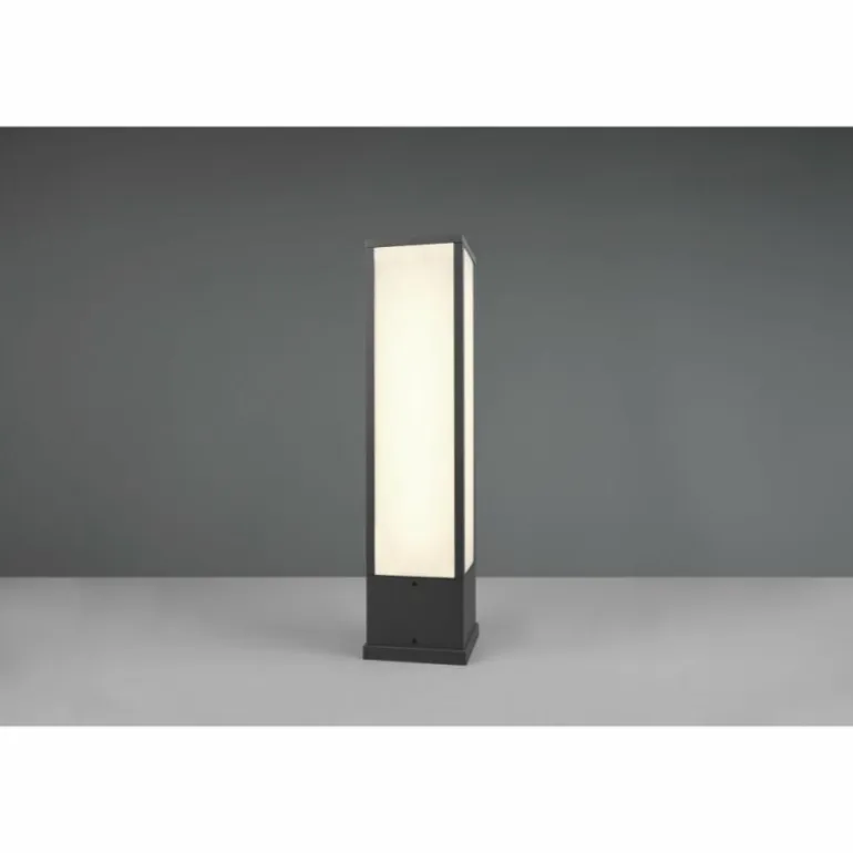 Borne lumineuse Trio Fuerte LED Anthracite, 1 lumière