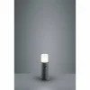 Borne lumineuse Trio HOOSIC Anthracite, 1 lumière, Détecteur de mouvement