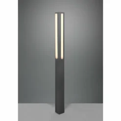 Borne lumineuse Trio Mitchell LED Anthracite, 1 lumière
