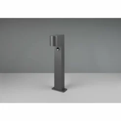 Borne lumineuse Trio Roya Anthracite, 1 lumière, Détecteur de mouvement