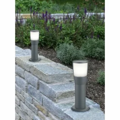 Borne lumineuse Trio SHANNON LED Anthracite, 1 lumière
