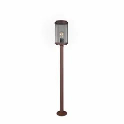 Borne lumineuse Trio Tanaro Rouille, 1 lumière