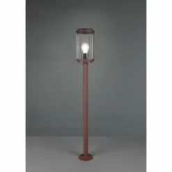Borne lumineuse Trio Tanaro Rouille, 1 lumière
