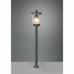 Borne lumineuse Trio-Leuchten Cavado Anthracite, 1 lumière