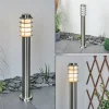 Borne lumineuse Tunes Nickel mat, 1 lumière