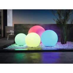 boule lumineuse Eglo MONTEROLO-Z LED Blanc, 1 lumière, Changeur de couleurs