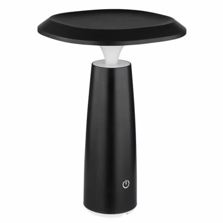Luminaires Globo Lighting Lampes À Poser|Bowie Lampe à poser LED Noir, Blanc, 1 lumière