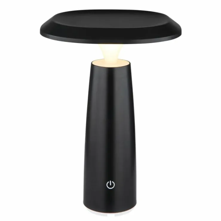 Luminaires Globo Lighting Lampes À Poser|Bowie Lampe à poser LED Noir, Blanc, 1 lumière