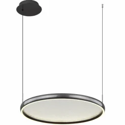 Luminaires Globo Lighting Éclairage Led|Briggs Suspension LED Noir, 1 lumière, Télécommandes
