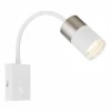 Luminaires Globo Lighting Appliques|Brisbon Applique murale Blanc, 1 lumière