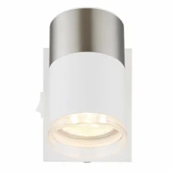 Luminaires Globo Lighting Spots Et Projecteurs|Brisbon Plafonnier, Spot de plafond, Applique murale, Spot mural Blanc, 1 lumière