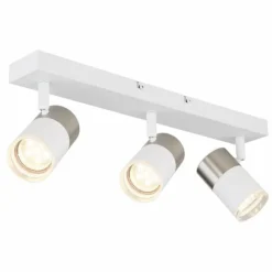 Luminaires Globo Lighting Spots Et Projecteurs|Brisbon Plafonnier, Spot de plafond, Applique murale, Spot mural Blanc, 3 lumières