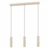 Luminaires Eglo Éclairage Led|CAMINIA Plafonnier LED Laiton, Sable, 3 lumières