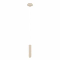 Luminaires Eglo Éclairage Led|CAMINIA Suspension LED Laiton, Sable, 1 lumière