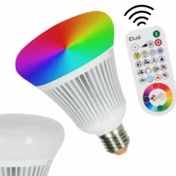 Candal E27 LED RGB 16 watt 2200-6500 Kelvin 806 lumen avec télécommande