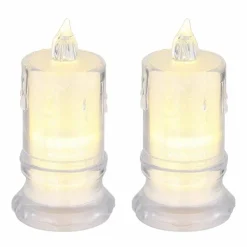 Luminaires Globo Lighting Éclairage Led|Candle Lampe à poser LED Transparent, 1 lumière