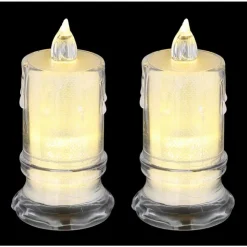 Luminaires Globo Lighting Éclairage Led|Candle Lampe à poser LED Transparent, 1 lumière