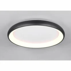 Luminaires Trio Éclairage Led|Cardona Plafonnier LED Noir, 1 lumière