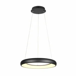 Luminaires Trio Éclairage Led|Cardona Suspension LED Noir, 1 lumière