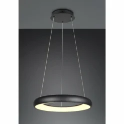 Luminaires Trio Éclairage Led|Cardona Suspension LED Noir, 1 lumière