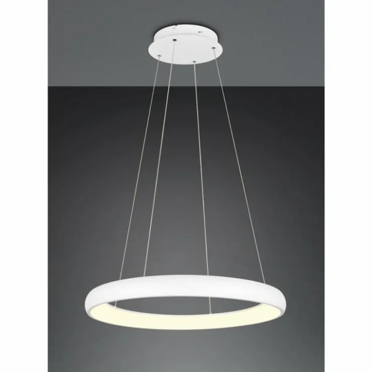 Luminaires Trio Éclairage Led|Cardona Suspension LED Blanc, 1 lumière