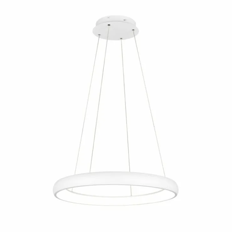Luminaires Trio Éclairage Led|Cardona Suspension LED Blanc, 1 lumière