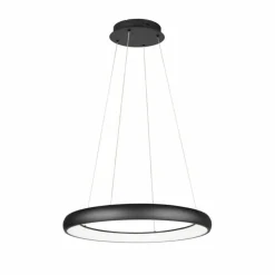 Luminaires Trio Suspensions|Cardona Suspension LED Noir, 1 lumière