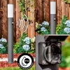 Caserta Lampe à prise électrique, Eclairage de chemin Anthracite, 1 lumière, Détecteur de mouvement
