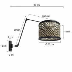 Luminaires Steinhauer Appliques|Chic Applique murale Noir, 1 lumière