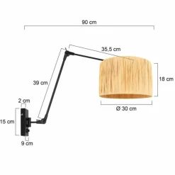 Luminaires Steinhauer Appliques|Chic Applique murale Noir, 1 lumière