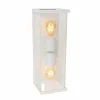 CLAIRE Lampe murale d´extérieur Luminaires Lucide Blanc, 2 lumières