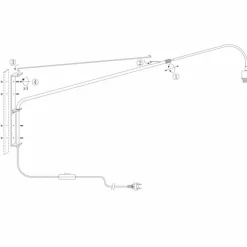Luminaires Steinhauer Appliques|Classy Applique murale Noir, 1 lumière
