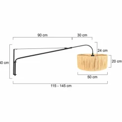 Luminaires Steinhauer Appliques|Classy Applique murale Noir, 1 lumière