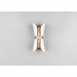 Luminaires Trio Appliques|Coat Applique murale Blanc, 2 lumières
