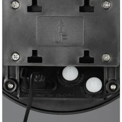 Cobre Applique murale Luminaires Reality LED Noir, 1 lumière, Détecteur de mouvement