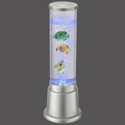 Luminaires Leuchten Direkt Éclairage Led|Colonne d'eau Leuchten-Direkt AVA LED Argenté, 1 lumière, Changeur de couleurs