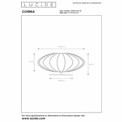 Luminaires Lucide Lampes À Poser|CORINA Lampe à poser Laiton, 1 lumière