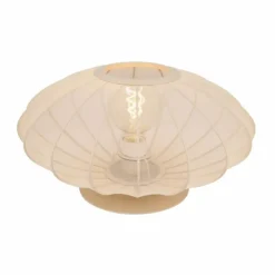 Luminaires Lucide Lampes À Poser|CORINA Lampe à poser Beige, 1 lumière