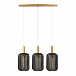 Luminaires Lucide Suspensions|CORINA Suspension Laiton, 3 lumières
