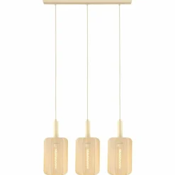Luminaires Lucide Suspensions|CORINA Suspension Beige, 3 lumières