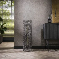 hofstein Lampadaires Et Lampes Sur Pied|Cortecega Lampadaire Noir, 2 lumières