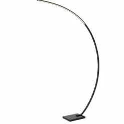 Luminaires Lucide Éclairage Led|CURVE Lampadaire LED Noir, 1 lumière