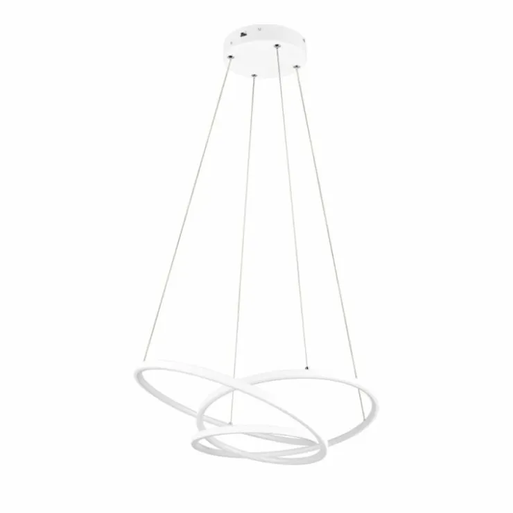 Luminaires Trio Éclairage Led|Darvin Suspension LED Blanc, 1 lumière