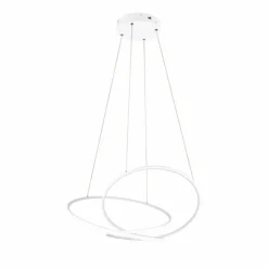 Luminaires Trio Suspensions|Darvin Suspension LED Blanc, 1 lumière