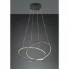 Luminaires Trio Suspensions|Darvin Suspension LED Noir, 1 lumière