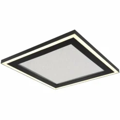 Luminaires Globo Lighting Éclairage Led|DAVIES Plafonnier LED Noir, 1 lumière
